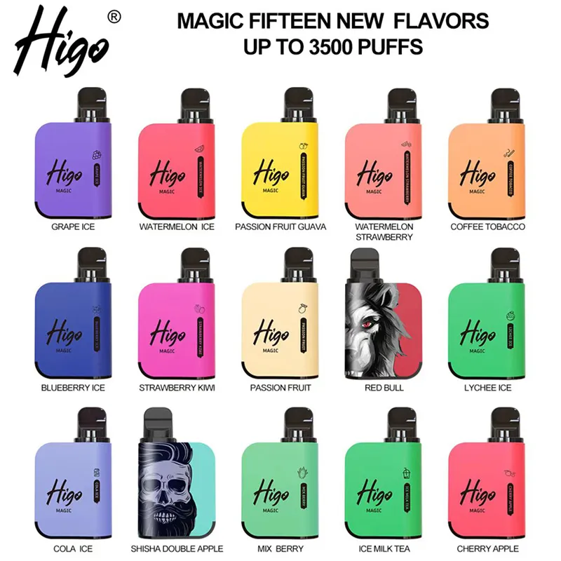 Higo MAGIC 3500 electroic cigarette disposable vape