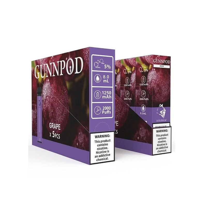 ویپ یکبار مصرف Gunnpod 2000 Puffs