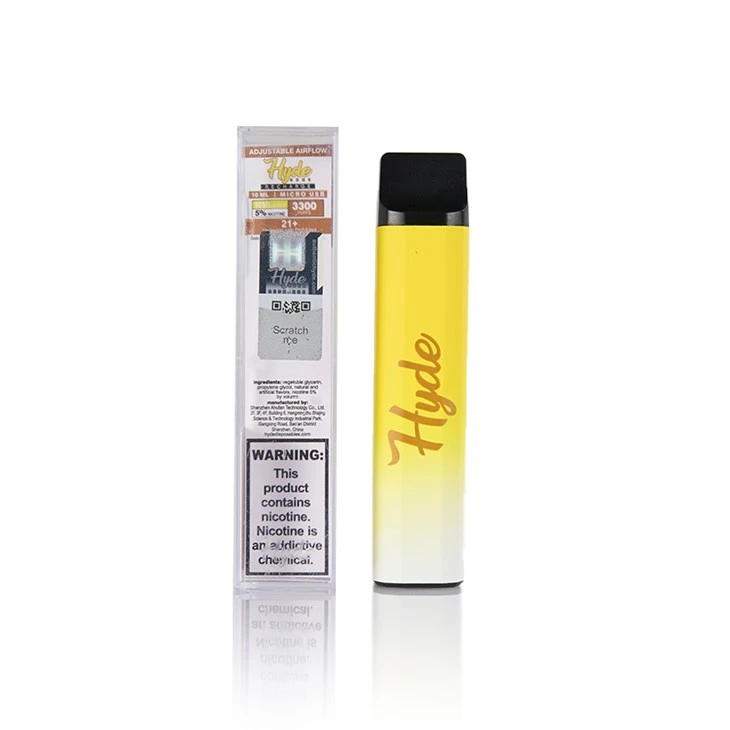 قلم ویپ شارژ Hyde 3300 Puffs