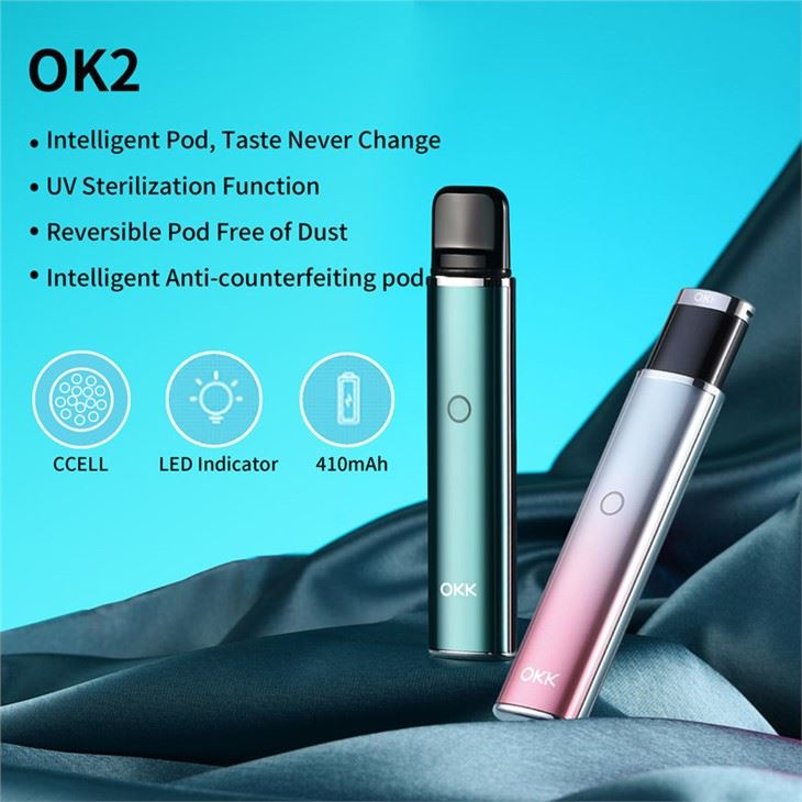 ویپ یکبار مصرف سیگار الکترونیکی OKK K2