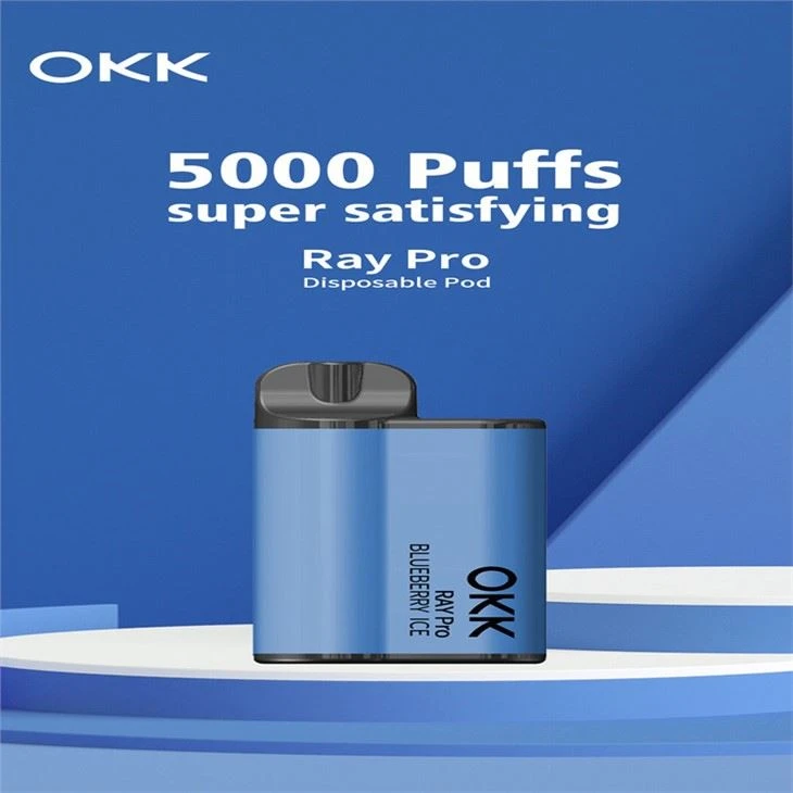 ویپ یکبار مصرف سیگار الکترونیکی OKK RAY PRO 5000 Puffs