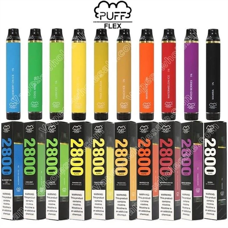 پف فلکس 2800 پف یکبار مصرف E Cig