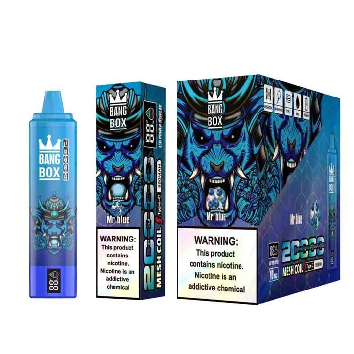 بنگ   جعبه   20000   پاف   صفحه نمایش   Vape
