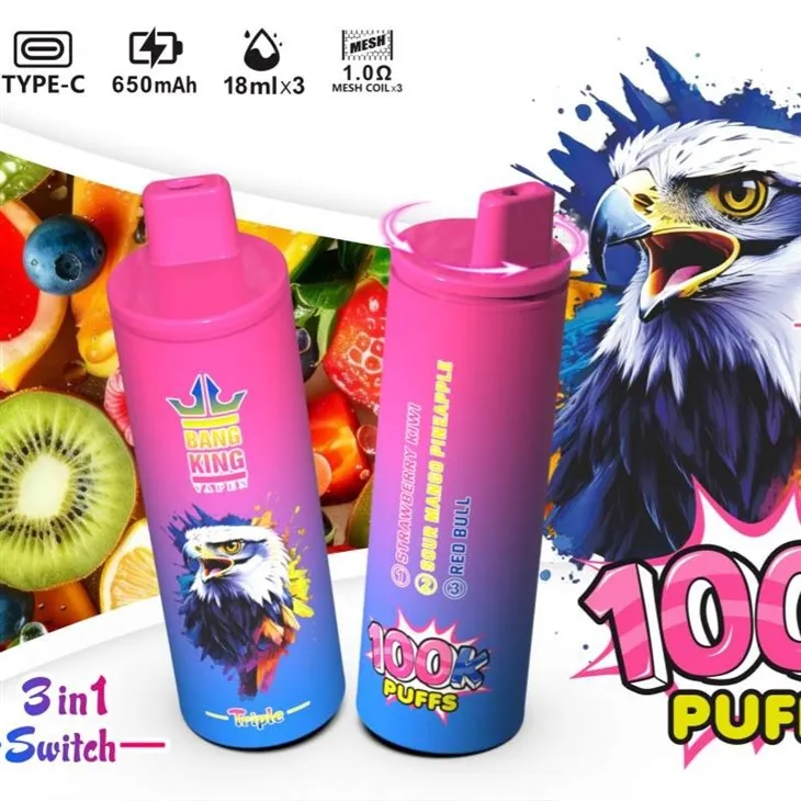 BANG KING VAPEN TRIPLE 100K 5