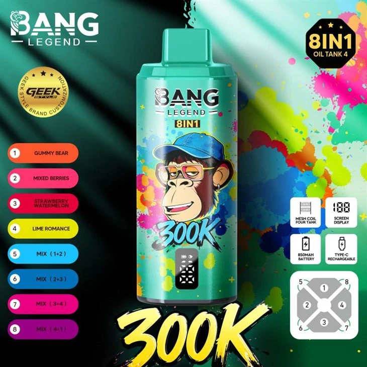 Bang Legend 8in{1}}K