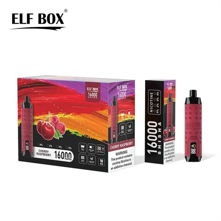 ویپ یکبار مصرف ELF BOX SHISHA 16000