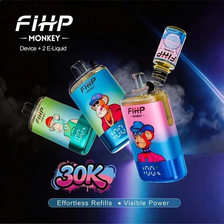 FIHP MONKEY 30000 Puffs TPD قابل شارژ مجدد