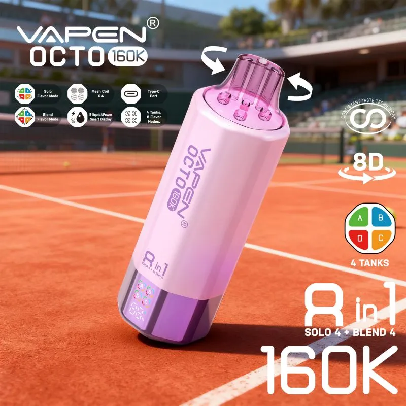 VAPEN OCTO 160K 8in1 26 VAPEN OCTO 160K 8in1 26