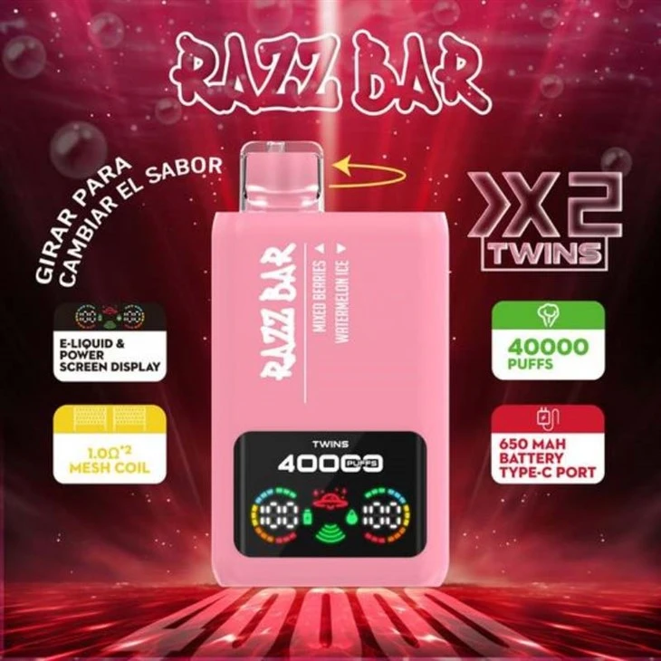 RAZZ BAR 40K دو طعم
