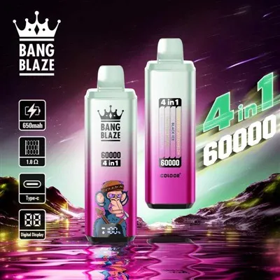 Bang Blaze 60000 4 in 1 vape طعم