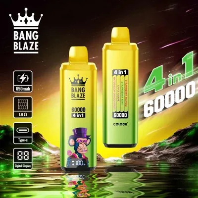 Bang Blaze 60000 Puff 4 in 1 Vapes طعم
