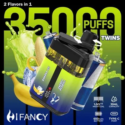 Twins Hifancy 35000 Puffs Vape دوتایی