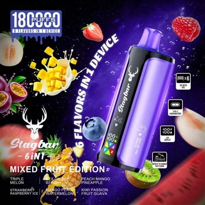 استگ بار 180K Puffs 6in1 Vape