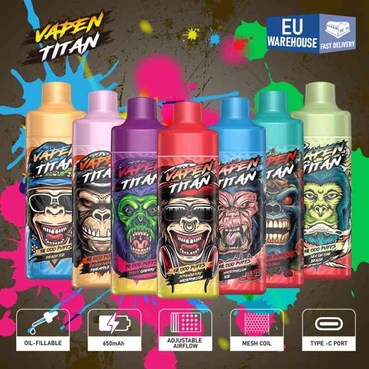 VAPEN TITAN 10000 پاف